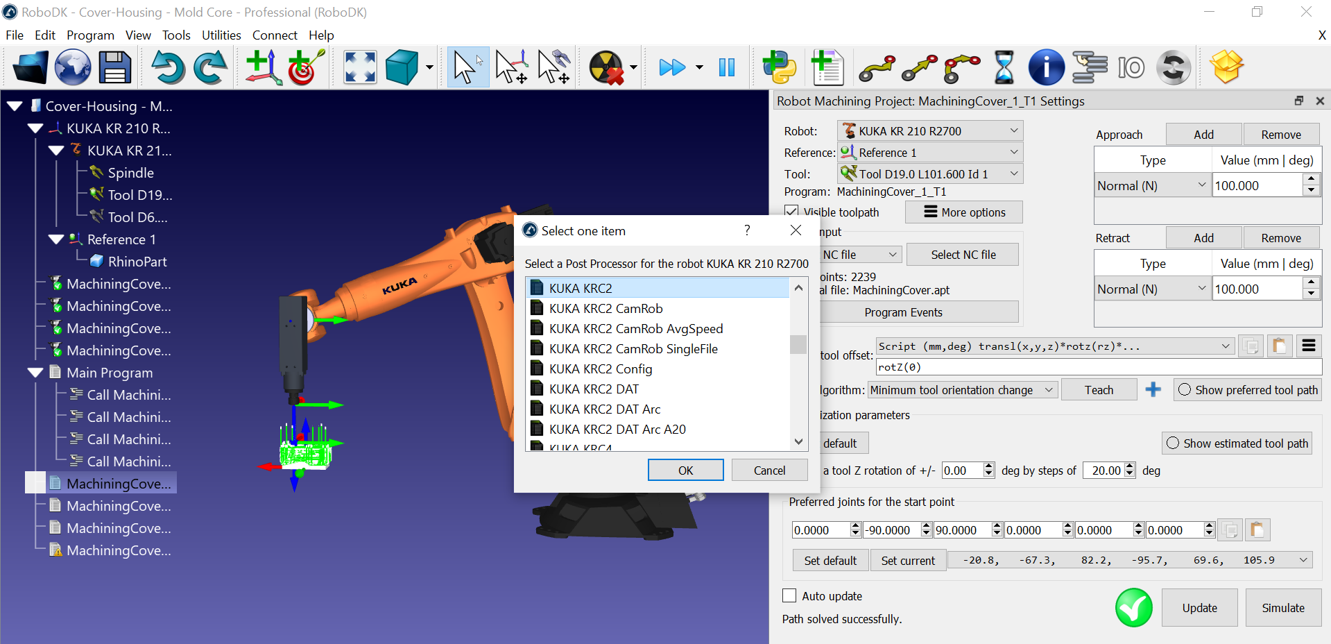示例3轴机器人加工 - 图像10
