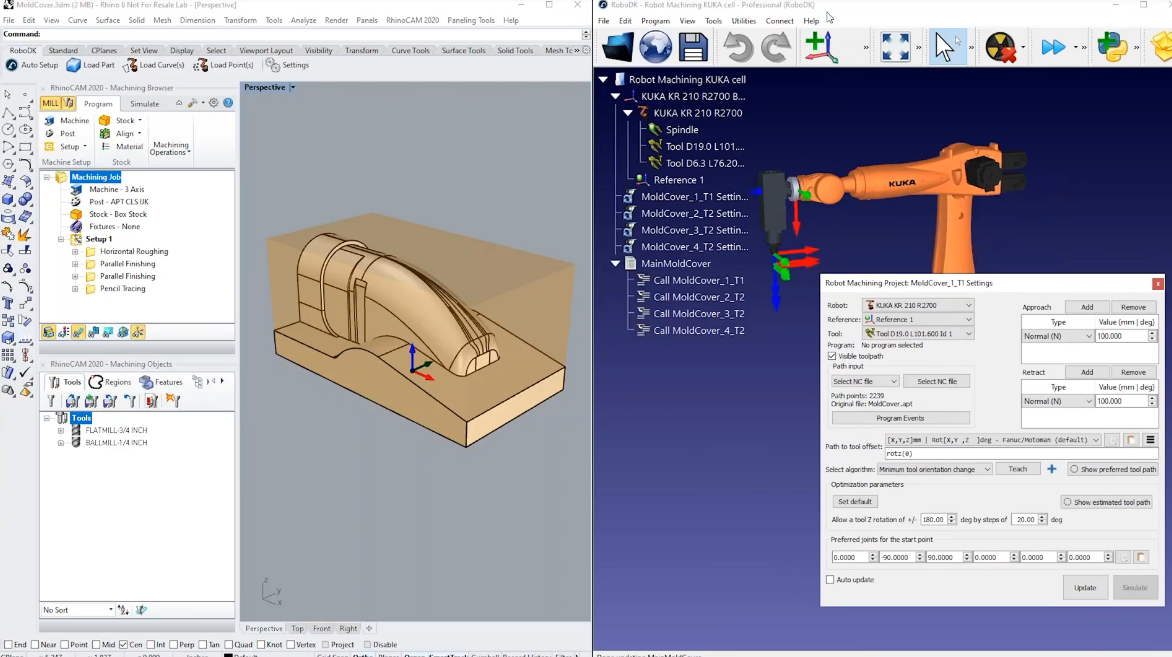 示例3轴机器人加工 - 图像2